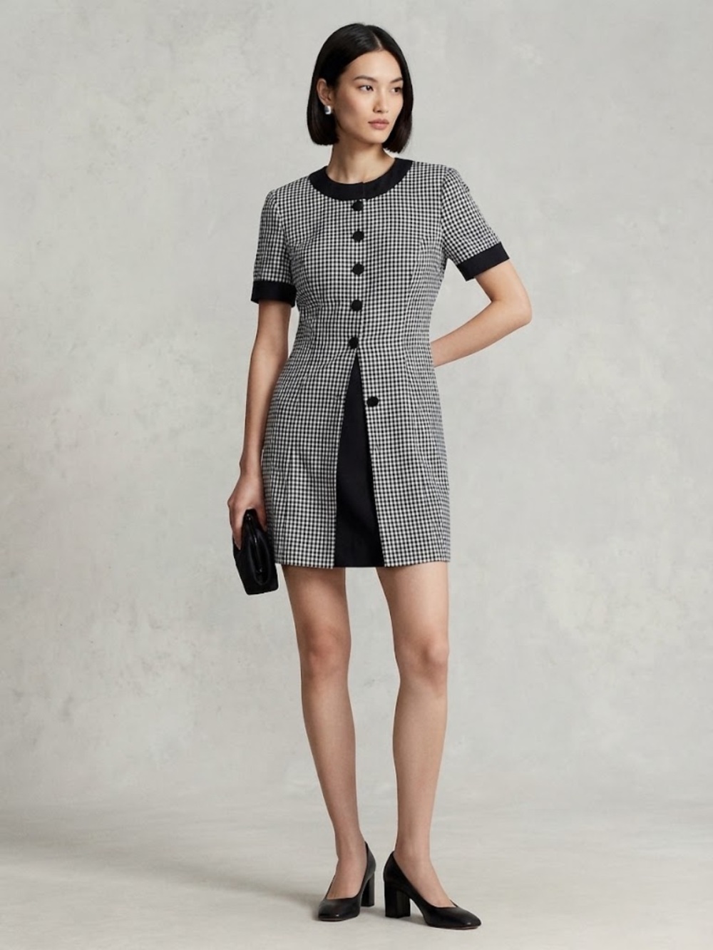 VINTAGE Danny & Nicole NEW YORK GINGHAM DRESS SZ 8